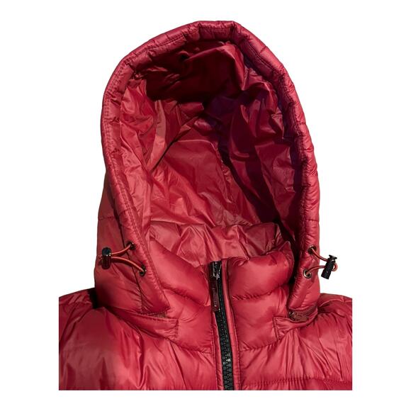 Michael Kors puffer coat with removable hood knee length size small - Picture 16 of 16